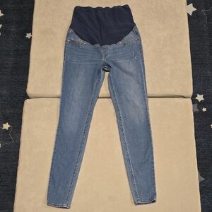 H&M Maternity Stretch Jeggings With High Bib